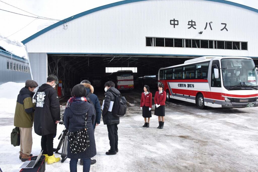 　札幌市内にある北海道中央バス観光ガイドセンター