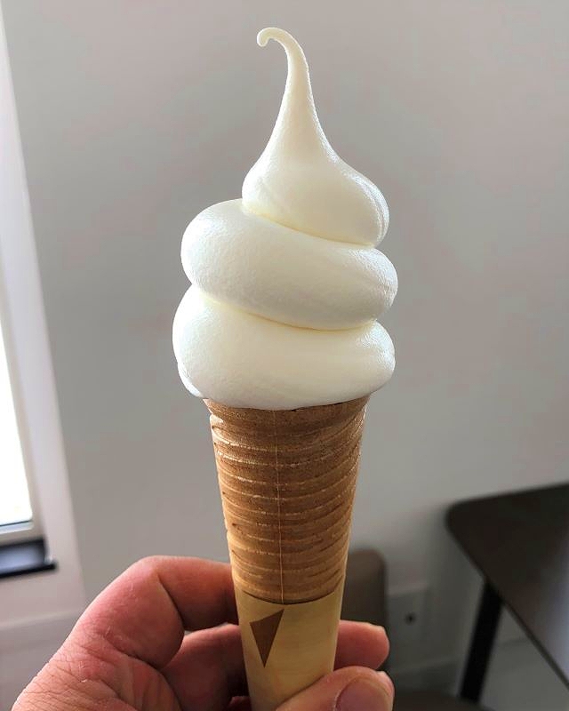 宇野牧場のソフトクリーム