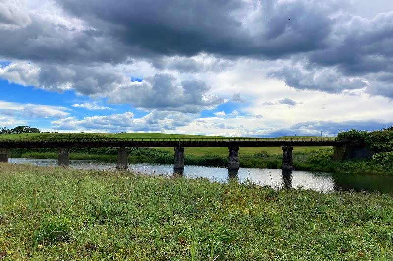 興浜南線の鉄橋