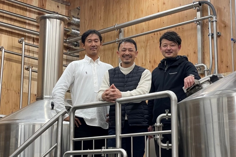 白老初　クラフトビール＊ホステル運営　菊地さんが醸造所＊販売は秋以降＊「地域に貢献したい」