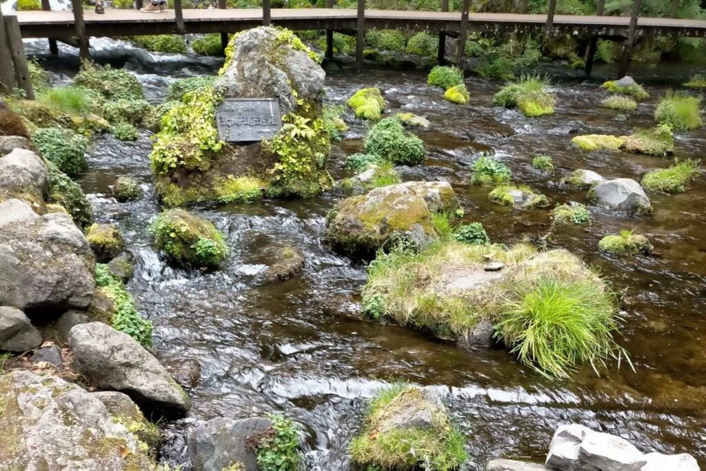水の豊かさを実感できる京極町ふきだし公園