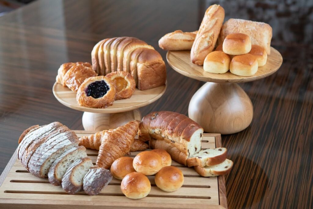 パレスホテル東京で販売されている、ファーム田中屋の小麦を使ったパン