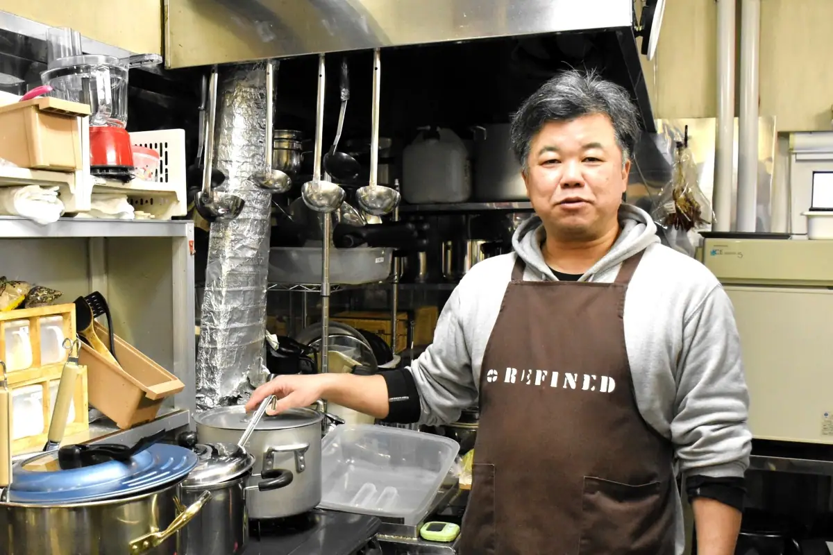 きな粉の商品化経験 士別の喫茶店店主･平塚さん＊特産品の開発手助け＊店内製造所やノウハウ提供