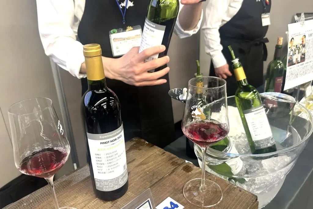 春の試飲即売会でお披露目された後志ヴィンヤード