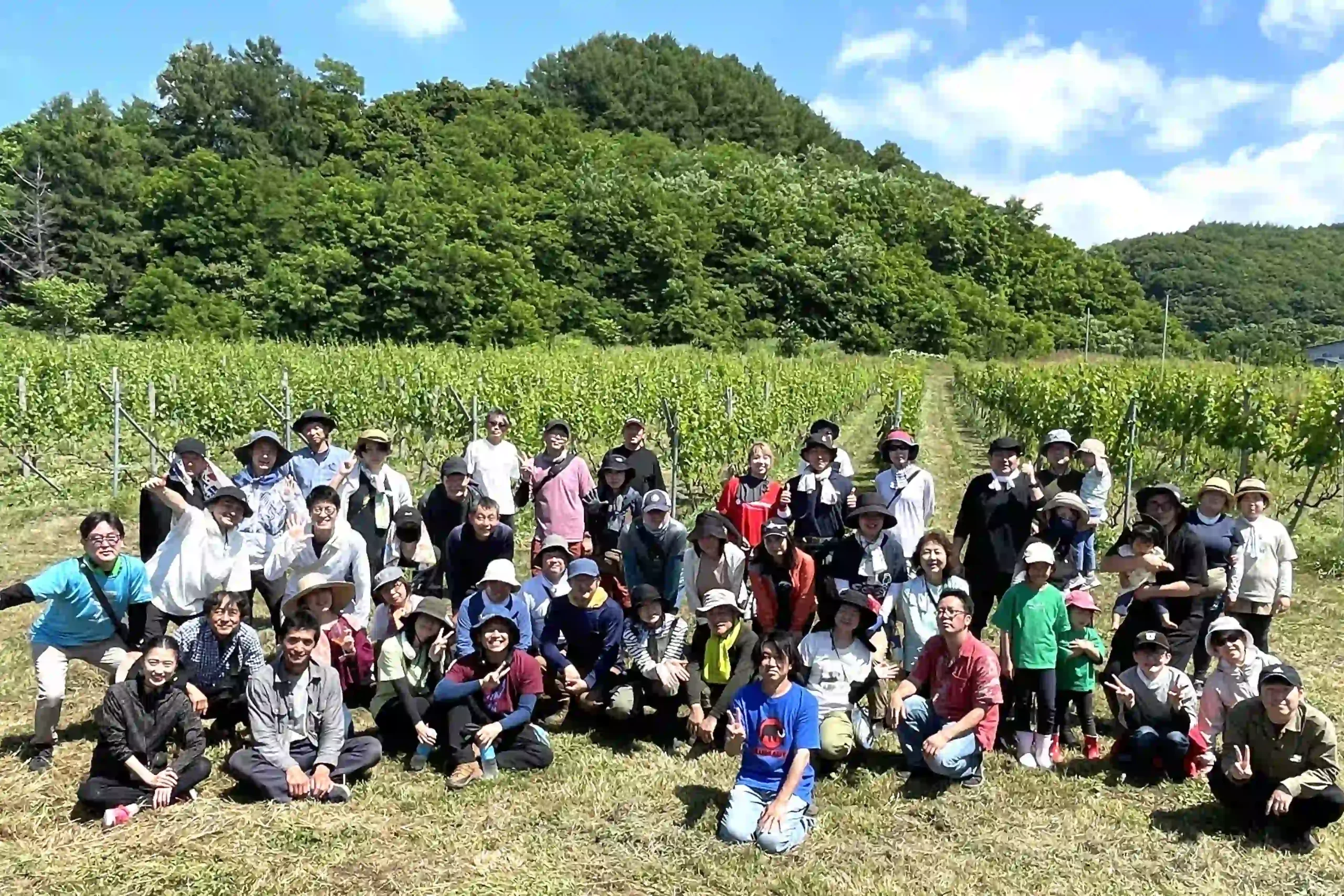 北海道・余市町のヴィンヤードで農作業ボランティア　人手不足の農家とワインファンを結びつけ、win-winの関係に