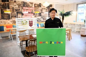 恵庭駅前に「ちょい飲み」バル＊シェフ片山さん　札幌から移転、開業＊新たな人流に期待＊「夜のにぎわいづくりを」