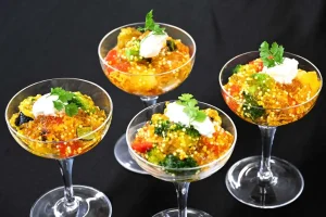 〈旬！を味わう〉ゴッコ　フレンチ、中華に＊ぷるぷる食感生かす