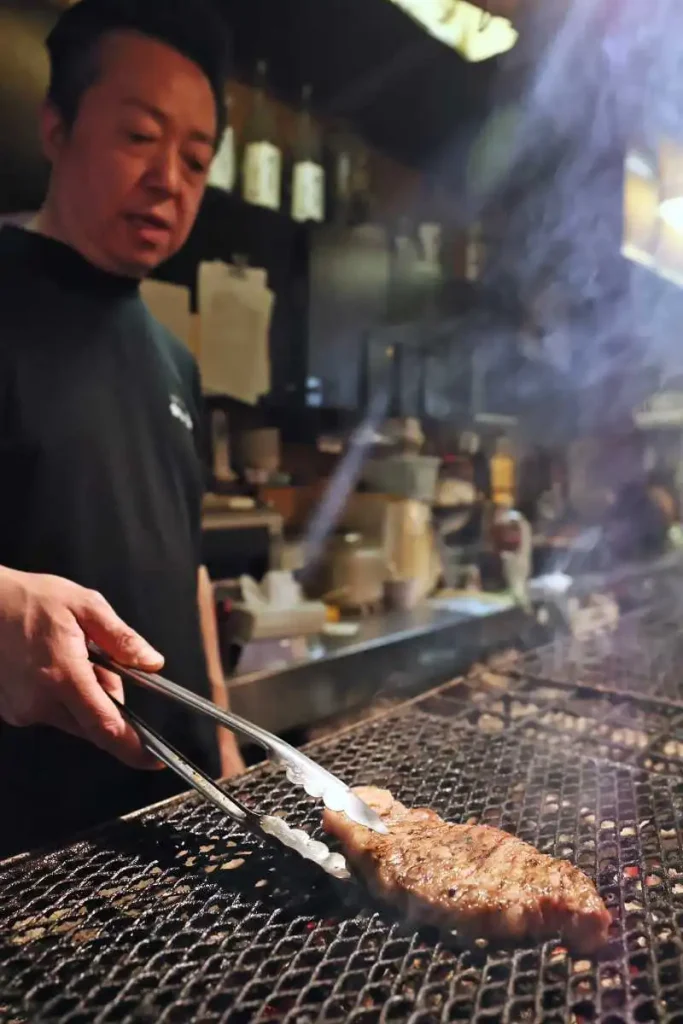 三代目かん太郎の看板メニュー「チャップ」(伊丹恒撮影)